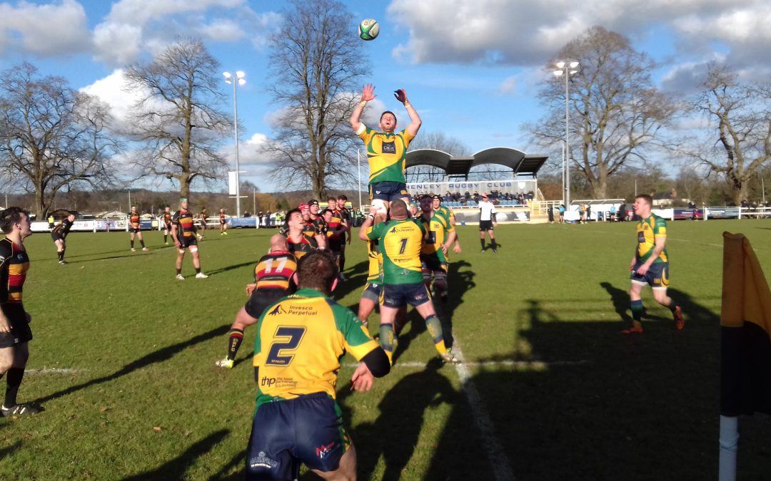 Henley Hawks 17-20 Cinderford