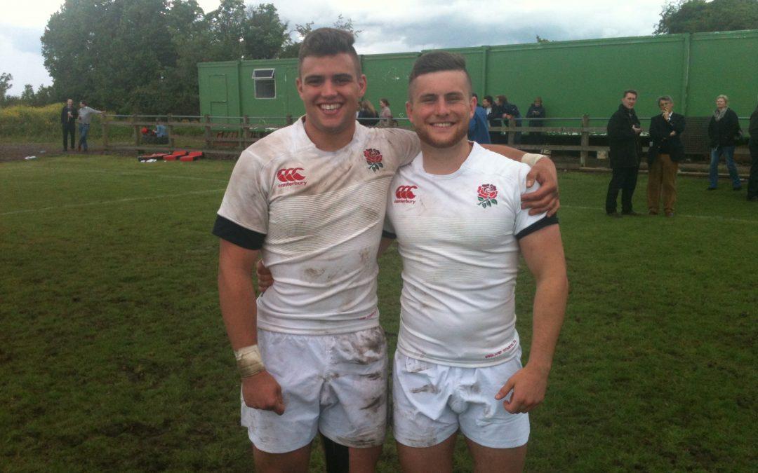 Hanks and Sinclair represent England Counties