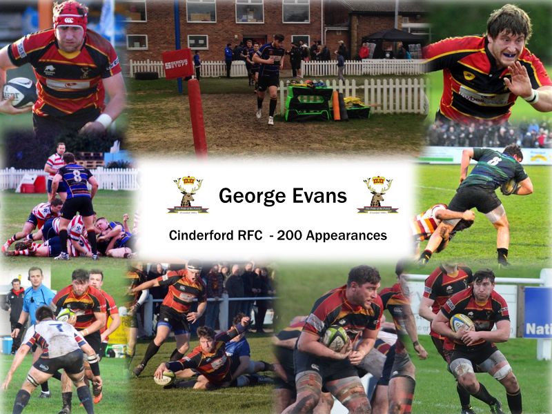 Congratulations George on 200 appearances