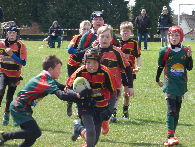 Under 11’s at Berry Hill Festival