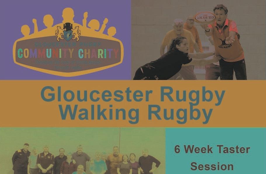 Give walking rugby at go at Cinderford