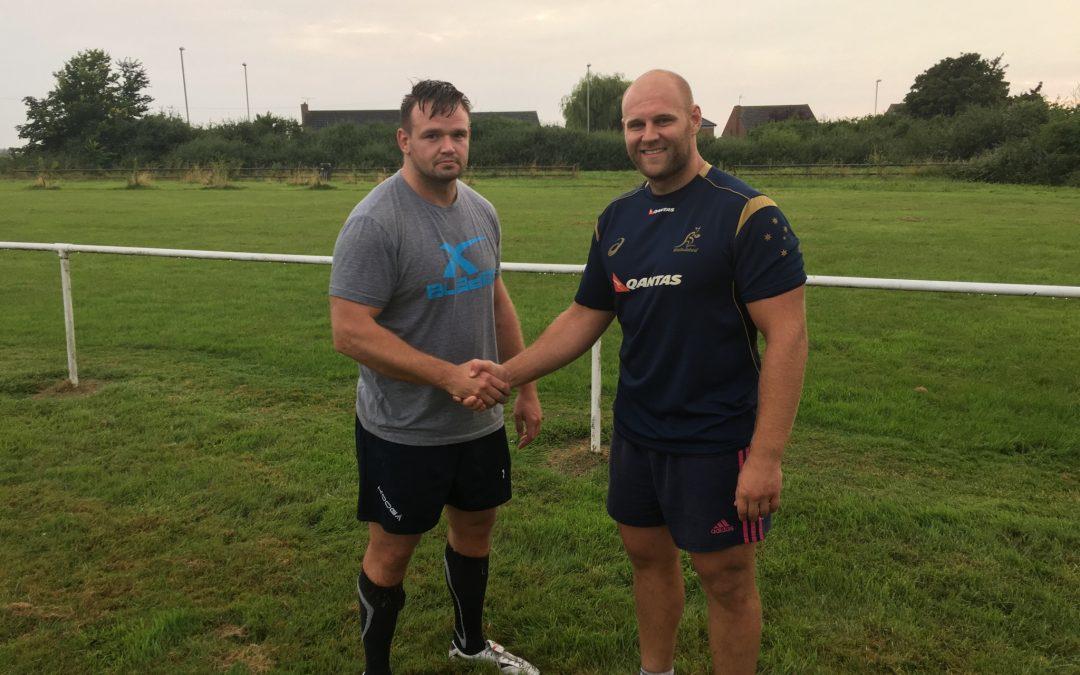 Cinderford sign James Tideswell