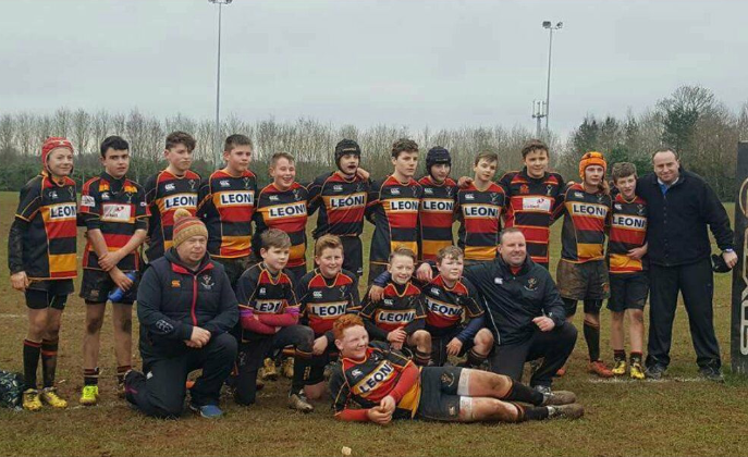 Cinderford u13s 33-0 Whitehead RFC