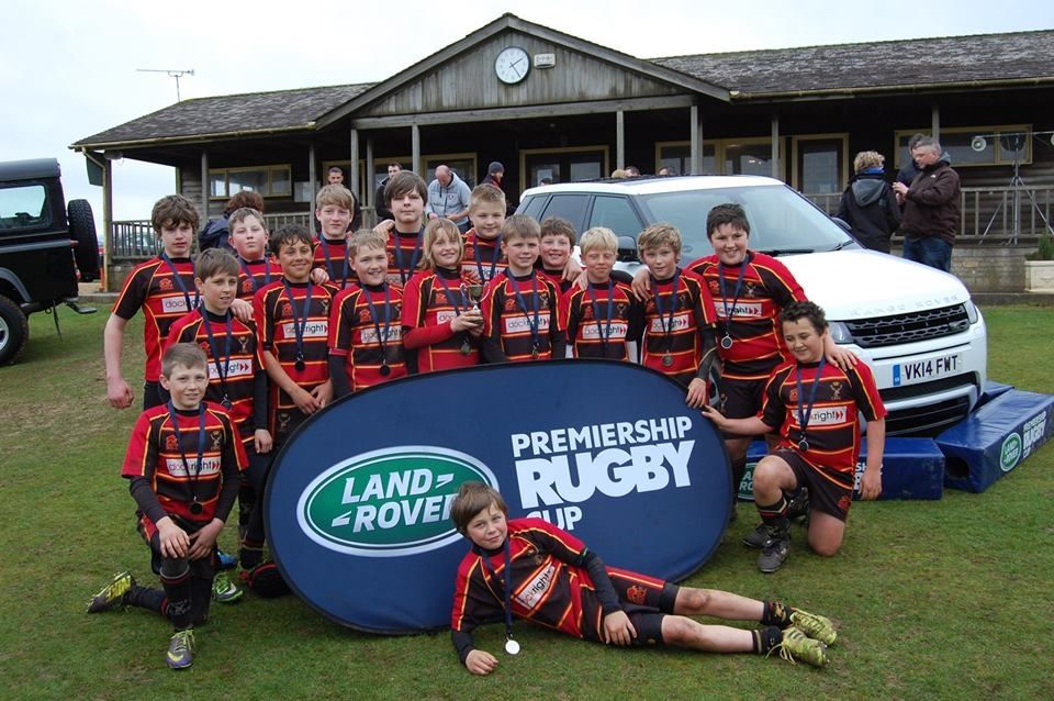 Cinderford Under 12’s trophy winners