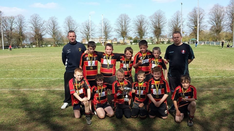 Cinderford Under 10’s Berry Hill Cup winners