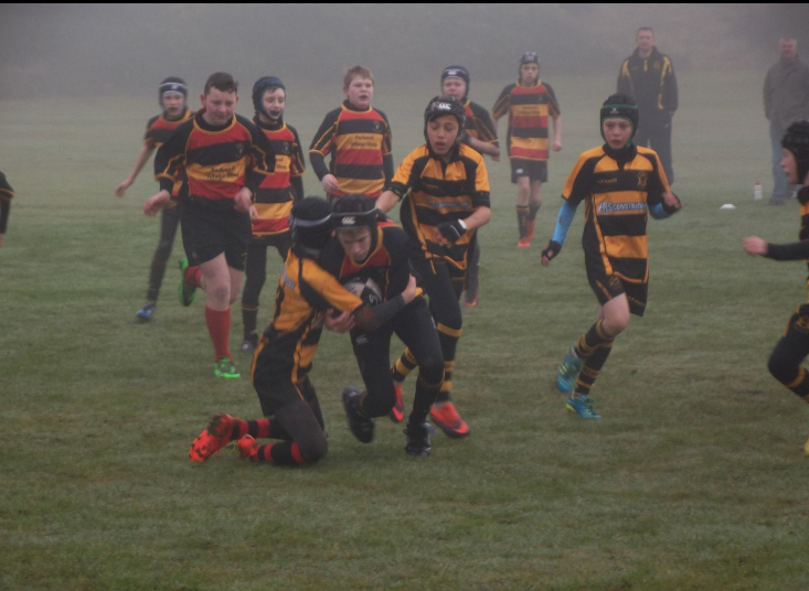 Cinderford u12s 35-30 Berry Hill u12s