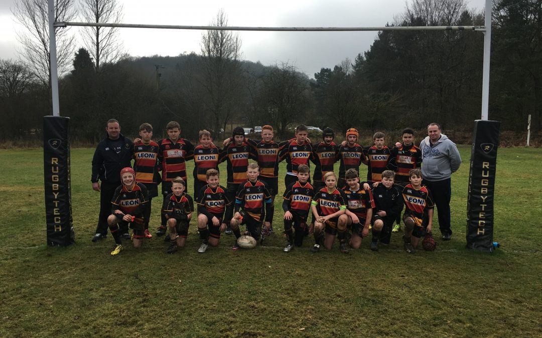 Cinderford u13s 40-15 Evesham