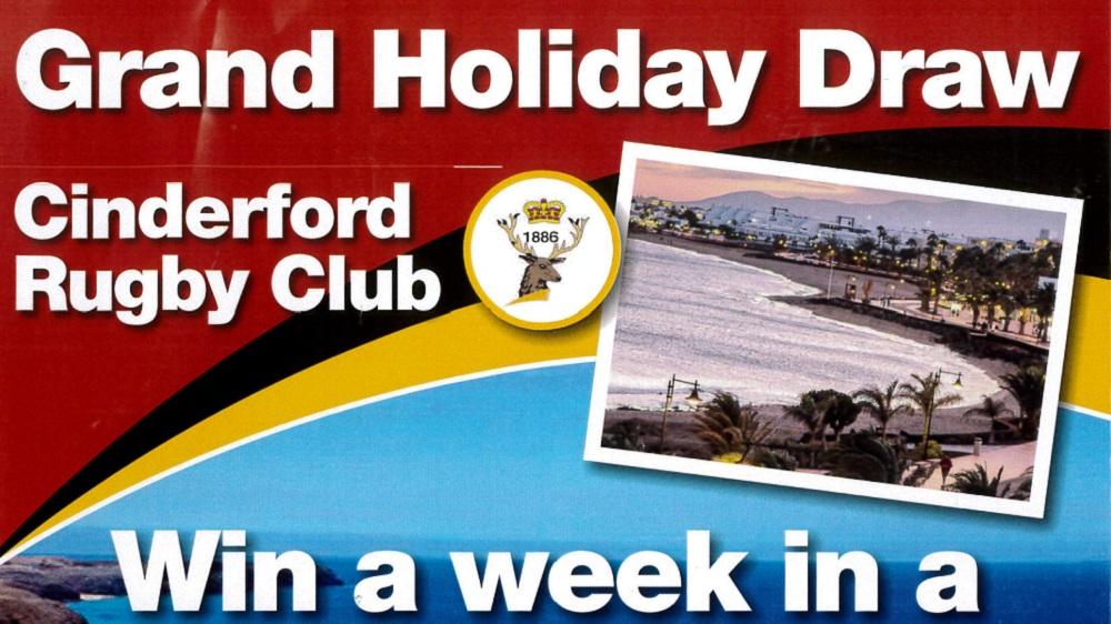Cinderford RFC Grand Holiday Draw Winners