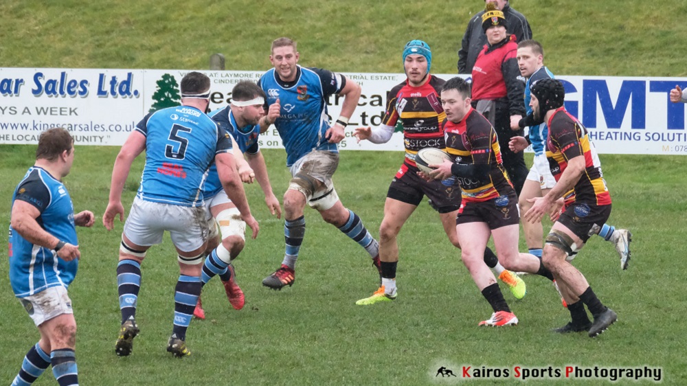 ‘Cinderford bounce back from three game losing streak to take 50-0 victory against winless Hull’.