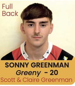 Sonny Greenman (Back)